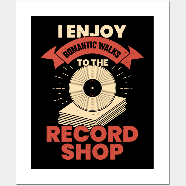 Funny Vinyl Records Collecting Collector Gift Wall Art by Dolde08